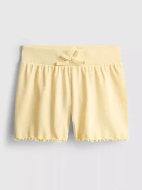 1,5-8 jaar | geribde Shorts met gekartelde rand