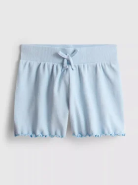 1,5-8 jaar | geribde Shorts met gekartelde rand