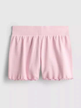 1,5-8 jaar | geribde Shorts met gekartelde rand
