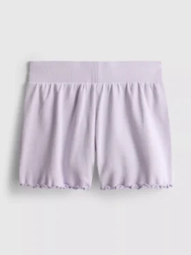1,5-8 jaar | geribde Shorts met gekartelde rand