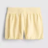 1,5-8 jaar | geribde Shorts met gekartelde rand