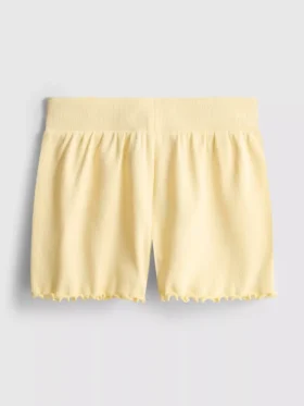 1,5-8 jaar | geribde Shorts met gekartelde rand