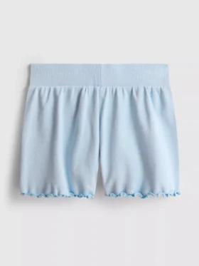 1,5-8 jaar | geribde Shorts met gekartelde rand