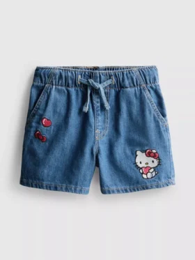 1,5-8 jaar | Hello Kitty-denimshorts