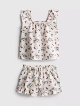 1,5-8 jaar | Hello Kitty-set met blouse en Shorts