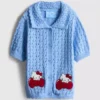 1,5-8 jaar | Hello Kitty-vestje met kraag en korte mouwen