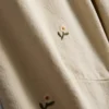 1,5-8 jaar | Jeans met bloemenborduursel en paperbag-pasvorm
