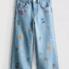 1,5-8 jaar | Jeans met fruitborduursel
