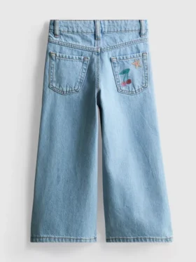 1,5-8 jaar | Jeans met fruitborduursel