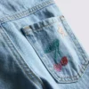 1,5-8 jaar | Jeans met fruitborduursel