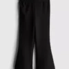 1,5-8 jaar | legging met uitlopende pijpen en ottoman-textuur