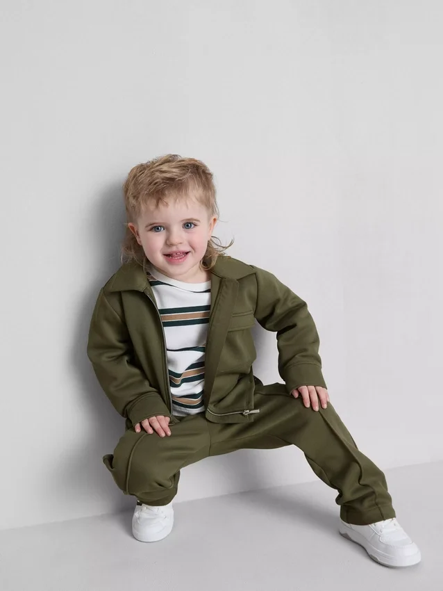 1,5-8 jaar | set met jas met rits en Joggingbroeken