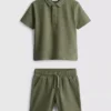 1,5-8 jaar | set van poloshirt en Shorts
