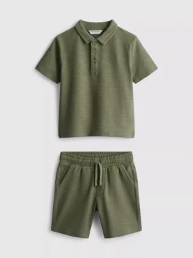 1,5-8 jaar | set van poloshirt en Shorts