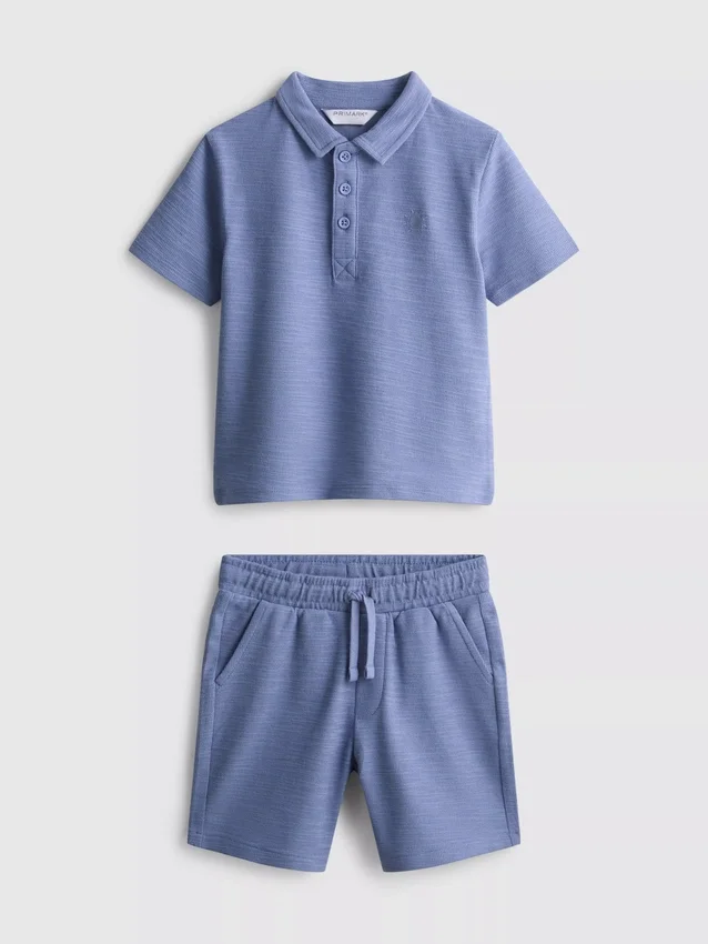 1,5-8 jaar | set van poloshirt en Shorts