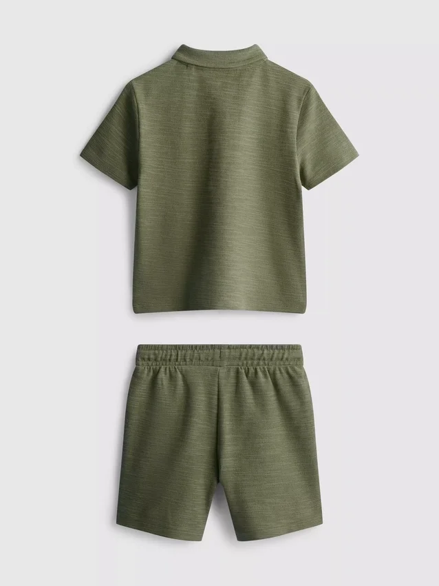 1,5-8 jaar | set van poloshirt en Shorts