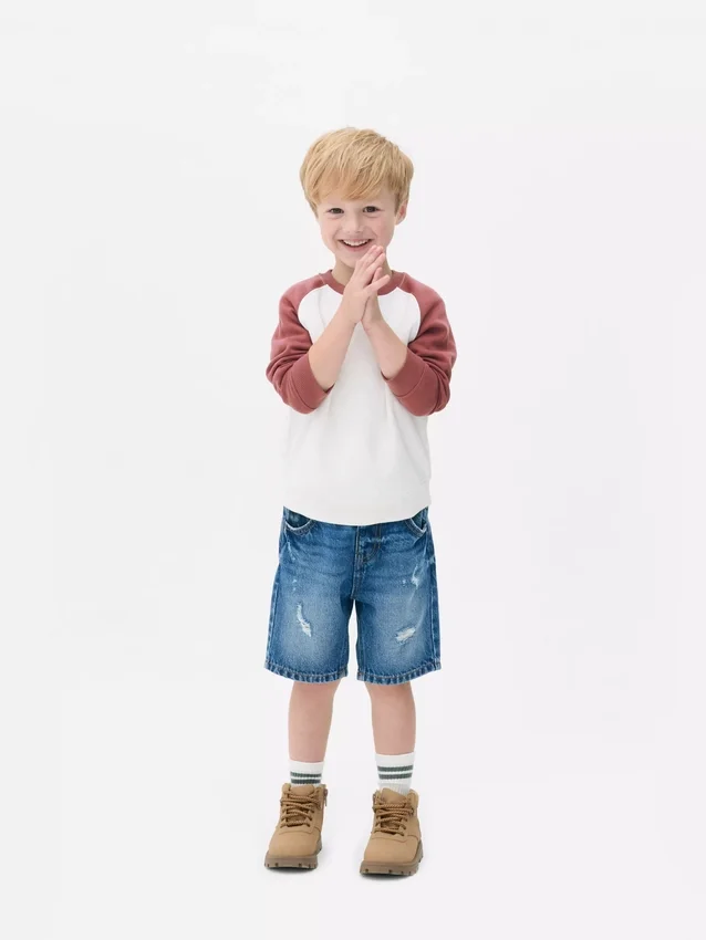 1,5-8 jaar | sweatshirt met kleurblokken