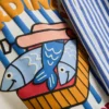 1,5-8 jaar | T-shirt en Shorts met sardine-print