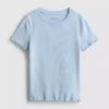 1,5-8 jaar | T-shirt met geribde lettuce-rand