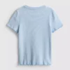 1,5-8 jaar | T-shirt met geribde lettuce-rand