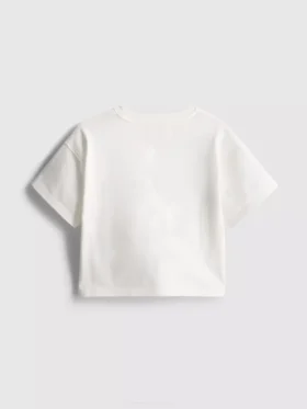 1,5-8 jaar | T-shirt met kruissteekmotief