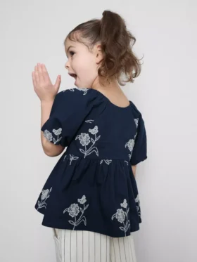 1,5-9 jaar | bloemenblouse