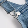 1,5-9 jaar | denim overall met strik