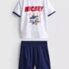 1,5-9 jaar | Disney Minnie Mouse voetbal-T-shirt en Shorts set