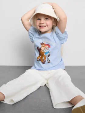 1,5-9 jaar | Disney Pixars Toy Story T-shirt met ruches