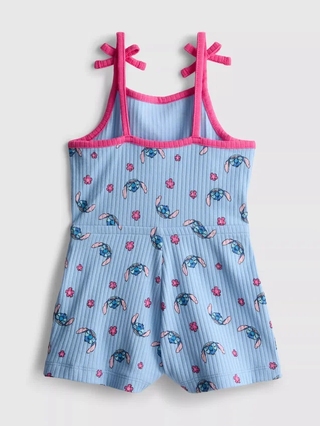 1,5-9 jaar | Disney's Stitch geribbelde romper