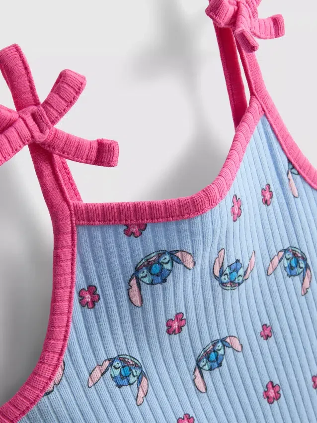 1,5-9 jaar | Disney's Stitch geribbelde romper