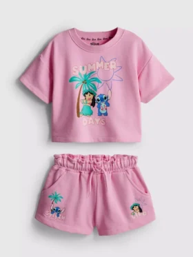 1,5-9 jaar | Disney's Stitch T-shirt en shorts set