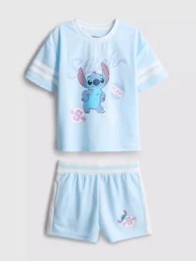 1,5-9 jaar | Disney's Stitch T-shirt en shorts set