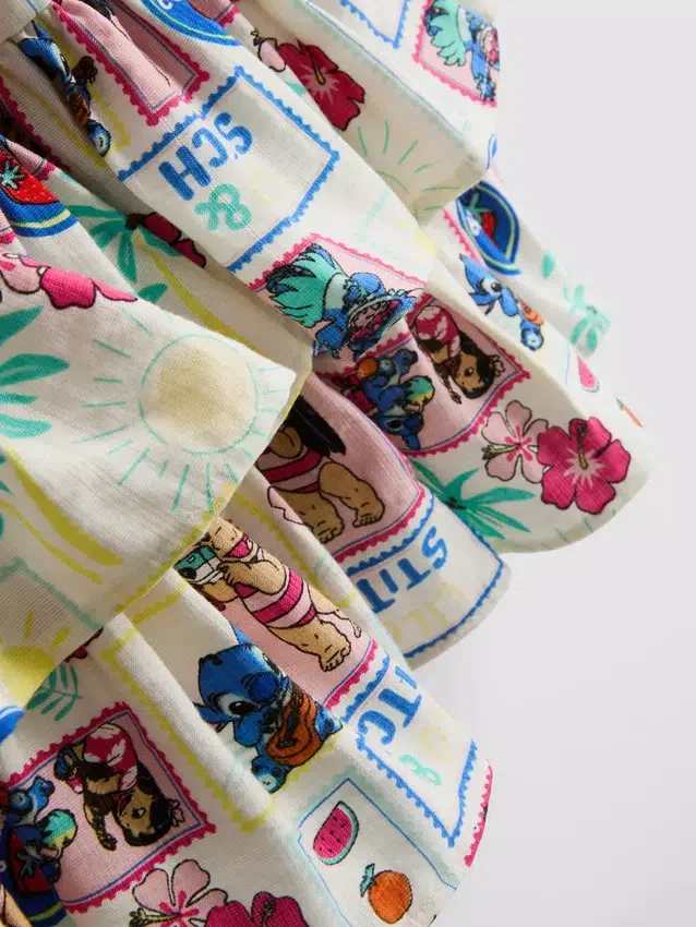 1,5-9 jaar | Disney's Stitch-top en Rara-rokje set