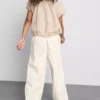 1,5-9 jaar | Jeans met brede pijpen en krijtstreep