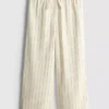 1,5-9 jaar | Jeans met brede pijpen en krijtstreep