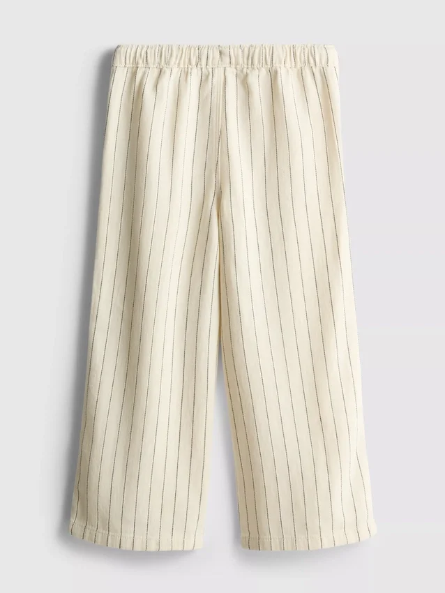 1,5-9 jaar | Jeans met brede pijpen en krijtstreep
