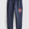 1,5-9 jaar | Marvel Spider-Man joggingbroek met omgeslagen boorden