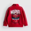 1,5-9 jaar | Marvel Spider-Man sweatshirt met ritssluiting en trechterhals