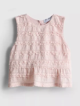 1,5-9 jaar | mouwloze blouse met peplum