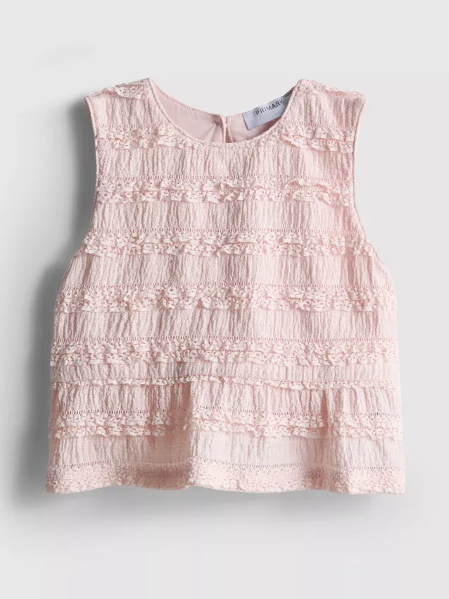 1,5-9 jaar | mouwloze blouse met peplum