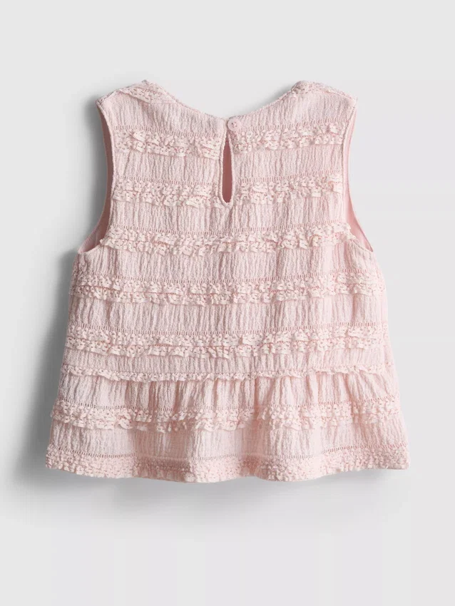1,5-9 jaar | mouwloze blouse met peplum