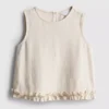 1,5-9 jaar | mouwloze blouse met ruches