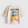 1,5-9 jaar | Palermo T-shirt met grafische print en boxy pasvorm