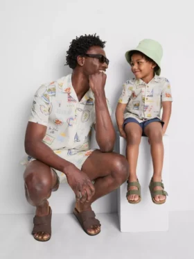 1,5-9 jaar | Set met bedrukt T-shirt en Shorts