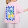 1,5-9 jaar | Set met boxy T-shirt en Shorts
