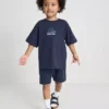 1,5-9 jaar | Set met T-shirt en shorts met tropische print