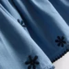 1,5-9 jaar | Set van chambray-blouse en -Shorts