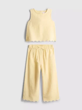 1,5-9 jaar | setje met mouwloze blouse en broeken