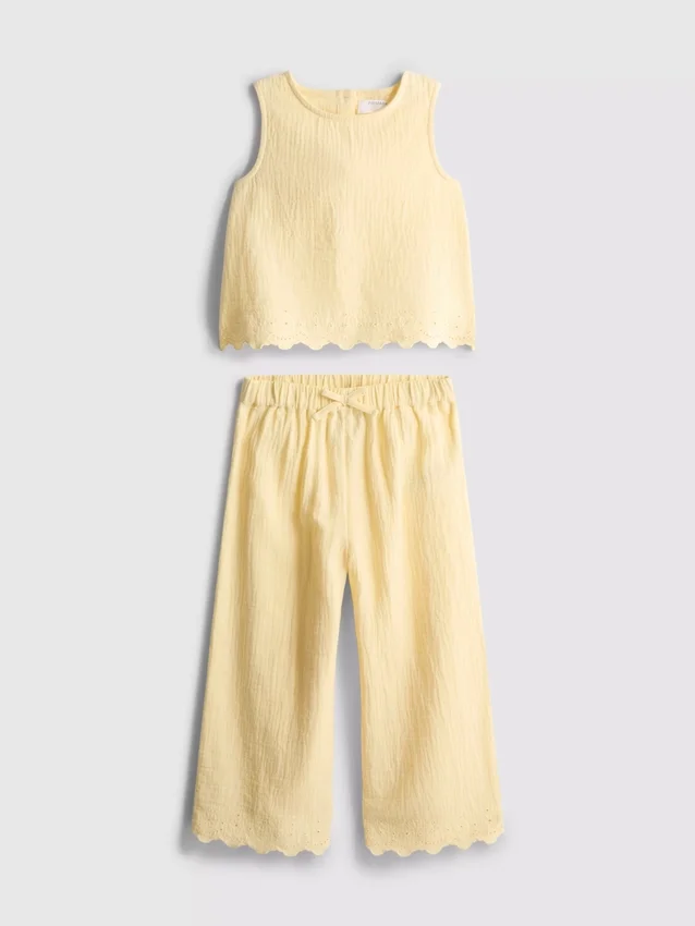 1,5-9 jaar | setje met mouwloze blouse en broeken